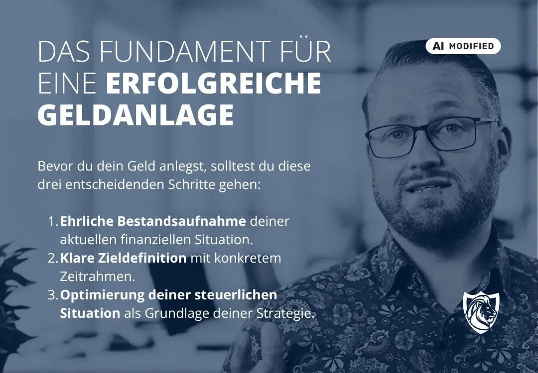 Sven Stopka informiert über das Fundament erfolgreicher Geldanlage